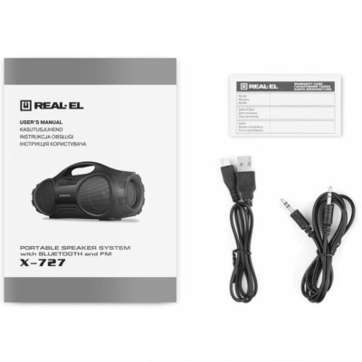 REAL-EL X-727 Black