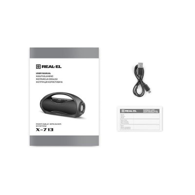 REAL-EL X-713 Black (EL121600014)