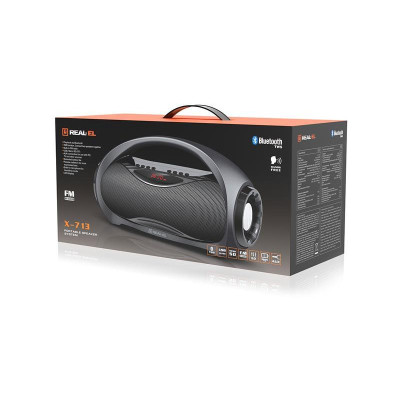 REAL-EL X-713 Black (EL121600014)