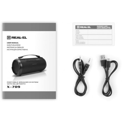 REAL-EL X-709 Black (EL121600010)