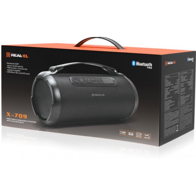 REAL-EL X-709 Black (EL121600010)