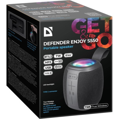 Defender Enjoy S550 Black (65553)