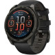 Garmin Fenix 8 43mm AMOLED Sapphire Carbon Gray DLC Tit. w. Black/Pebble Gray S. Band (010-02903-20/21)
