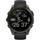 Garmin Fenix 8 43mm AMOLED Sapphire Carbon Gray DLC Tit. w. Black/Pebble Gray S. Band (010-02903-20/21)