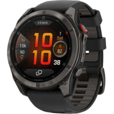 Garmin Fenix 8 Pro 51 mm AMOLED Carbon Gray DLC Titanium with Black/Pebble Gray (010-03199-00/01)