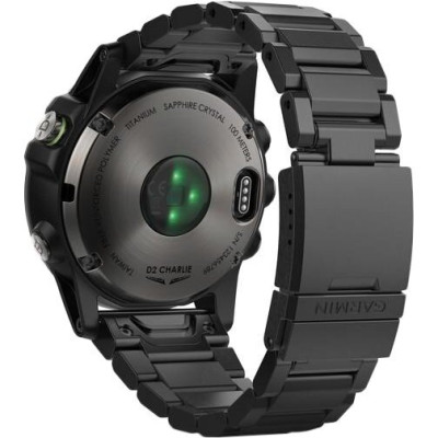 Garmin D2 Charlie Titanium Bezel with Titanium Band (010-01733-33)