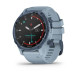 Garmin Descent Mk2S Mineral Blue with Sea Foam Silicone Band (010-02403-07)