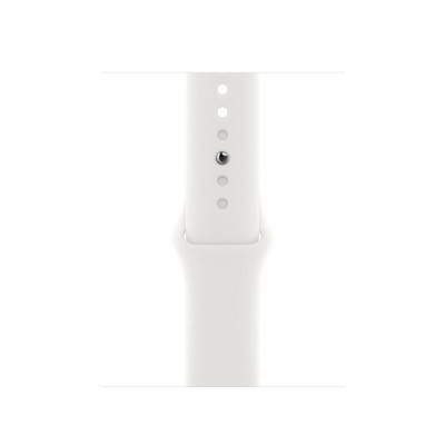 Apple Watch Series 8 GPS + Cellular 41mm Silver Aluminum Case with White S. Band (MP4A3)