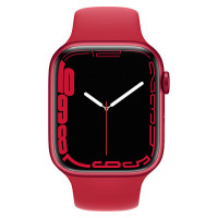 Apple Watch Series 7 GPS 45mm PRODUCT RED Aluminum Case With PRODUCT RED Sport Band (MKJU3)