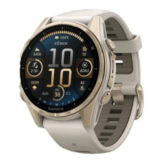 Garmin Fenix 8 43mm AMOLED Sapphire Soft Gold w. Fog Gray/Dark Sandstone S. Band (010-02903-10/11)