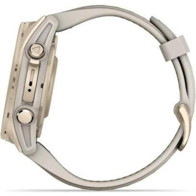 Garmin Fenix 8 43mm AMOLED Sapphire Soft Gold w. Fog Gray/Dark Sandstone S. Band (010-02903-10/11)