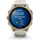 Garmin Fenix 8 43mm AMOLED Sapphire Soft Gold w. Fog Gray/Dark Sandstone S. Band (010-02903-10/11)