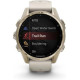Garmin Fenix 8 43mm AMOLED Sapphire Soft Gold w. Fog Gray/Dark Sandstone S. Band (010-02903-10/11)