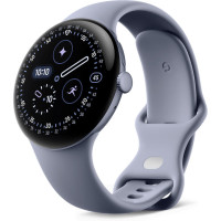 Google Pixel Watch 4 45mm Wi-Fi Satin Moonstone Aluminum case / Moonstone Active Band