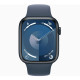 Apple Watch Series 9 45mm Midnight (MR9Q3) with Apple Watch 45mm Storm Blue Sport Band M/L (MT3R3)