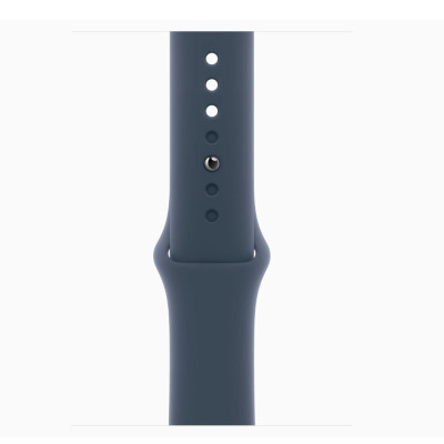 Apple Watch Series 9 45mm Midnight (MR9Q3) with Apple Watch 45mm Storm Blue Sport Band M/L (MT3R3)