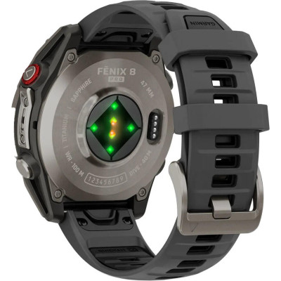 Garmin Fenix 8 Pro 47 mm AMOLED Titanium with Graphite/Black (010-03198-10/11)