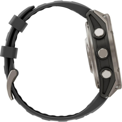 Garmin Fenix 8 Pro 47 mm AMOLED Titanium with Graphite/Black (010-03198-10/11)