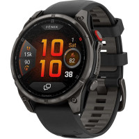 Garmin Fenix 8 Pro 47 mm AMOLED Carbon Gray DLC Titanium with Black/Pebble Gray (010-03198-00/01)