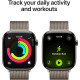 Apple Watch Series 11 GPS + Cellular 46mm Natural Tit. Case w. Natural Milanese Loop - M/L (MFD04)