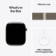Apple Watch Series 11 GPS + Cellular 46mm Natural Tit. Case w. Natural Milanese Loop - M/L (MFD04)