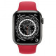 Apple Watch Edition Series 7 LTE 45mm S. Black Titanium Case w. Loop Sport Band Regular (Product) Red (ML8V3+MKUV3)