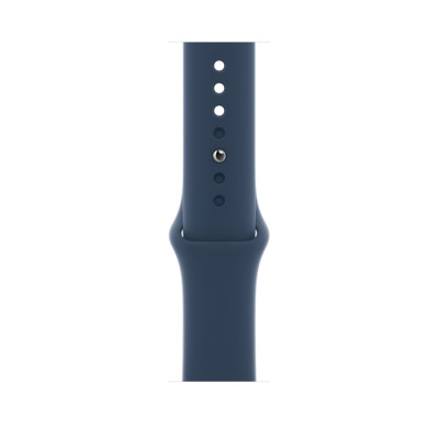 Apple Watch SE GPS + Cellular 44mm Silver A. Case w. Abyss Blue S. Band (MKRJ3)