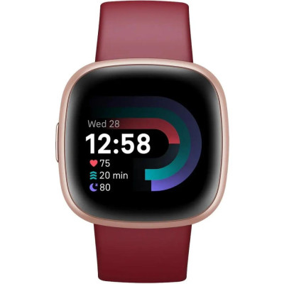 Fitbit Versa 4 Beet Juice/Copper Rose (FB523RGRD)