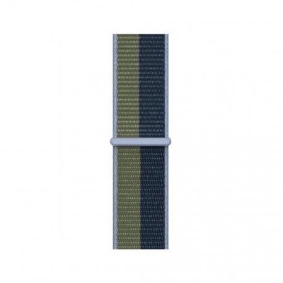 Apple Watch SE GPS + Cellular 40мм Silver Aluminum Case w. Abyss Blue/Moss Green S/Loop (MKQM3)