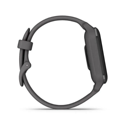 Garmin Venu Sq 2 Slate Aluminum Bezel with Shadow Gray Case and Silicone Band (010-02701-00/10)