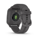 Garmin Venu Sq 2 Slate Aluminum Bezel with Shadow Gray Case and Silicone Band (010-02701-00/10)