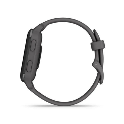 Garmin Venu Sq 2 Slate Aluminum Bezel with Shadow Gray Case and Silicone Band (010-02701-00/10)