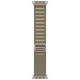 Apple Watch Ultra 2 GPS + Cellular 49mm Titanium Case with Olive Alpine Loop - Medium (MREY3)