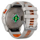 Garmin Fenix 7X Pro Sapphire Solar Titanium with Grey/Orange Band (010-02778-64)