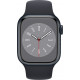 Apple Watch Series 8 GPS 41mm Midnight Aluminum Case w. Midnight Sport Band (MNP53)
