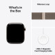 Apple Watch Series 11 GPS + Cellular 42mm Natural Tit. Case w. Natural Milanese Loop (MF8P4)