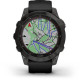 Garmin Fenix 7 Sapphire Solar Carbon Gray DLC Titanium with Black Band (010-02540-20/21)