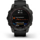 Garmin Fenix 7 Sapphire Solar Carbon Gray DLC Titanium with Black Band (010-02540-20/21)