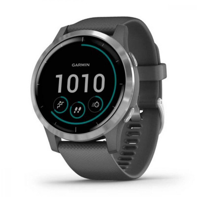 Смарт-годинник Garmin vivoactive 4 Shadow Gray/Silver (010-02174-03)