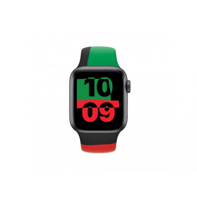 Apple Watch Series 6 GPS 40mm Black Unity Aluminum Case with Sport Band (MJ6N3)