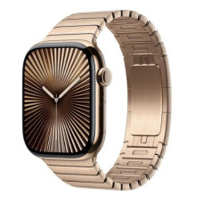 Apple Watch Series 10 GPS + Cellular 46mm Gold Titanium Case w. Gold Link Bracelet (MX183+MXMH3)