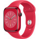 Apple Watch Series 8 GPS 45mm PRODUCT RED Aluminum Case w. PRODUCT RED S. Band (MNP43)