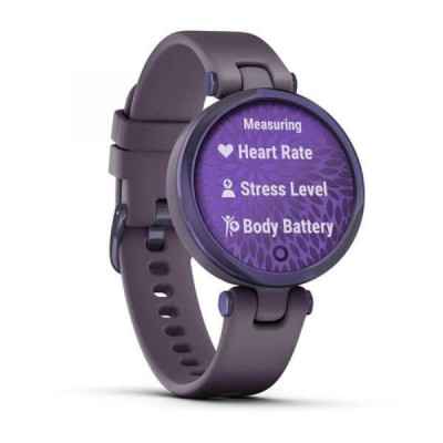 Garmin Lily Midnight Orchid Bezel with Deep Orchid Case and Silicone Band (010-02384-12)