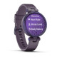 Garmin Lily Midnight Orchid Bezel with Deep Orchid Case and Silicone Band (010-02384-12)
