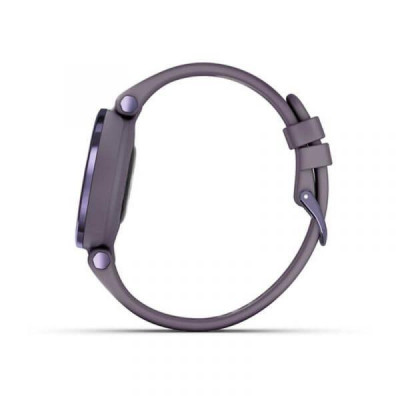 Garmin Lily Midnight Orchid Bezel with Deep Orchid Case and Silicone Band (010-02384-12)