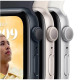 Apple Watch SE 2 GPS 44mm Midnight Aluminum Case w. Midnight S. Band S/M (MNTF3)