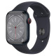 Apple Watch Series 8 GPS + Cellular 45mm Midnight Aluminum Case w. Midnight Sport Band (MNK43)
