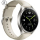 Xiaomi Watch 2 Titan Gray Case with White Leather Strap (BHR9306GL)