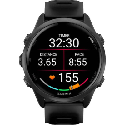 Garmin Forerunner 570 42mm Slate Gray Aluminum w. Translucent Black/Black Band (010-02970-00/40)