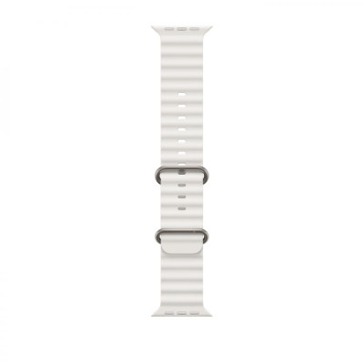 Apple Watch Ultra GPS + Cellular 49mm Titanium Case with White Ocean Band (MNH83/MNHF3)